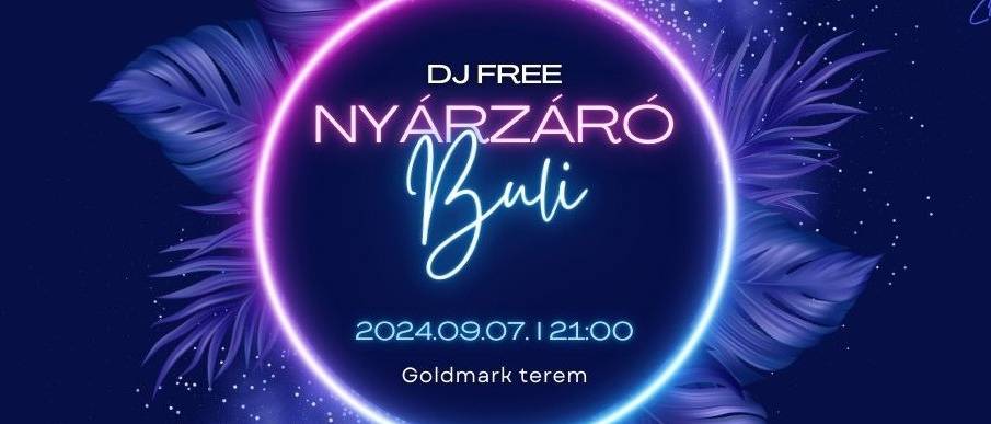 A Club Sababa nyárzáró partija a Goldmarkban